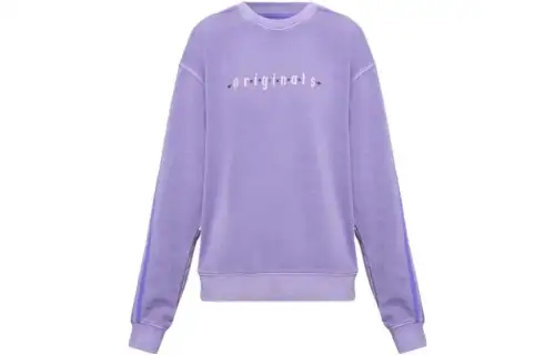 Adidas Originals Sweatshirt Japan Version Women's Light Purple