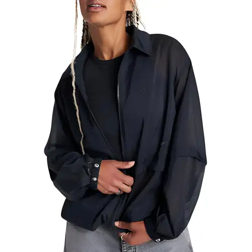 Converse Sheer Layered Jacket