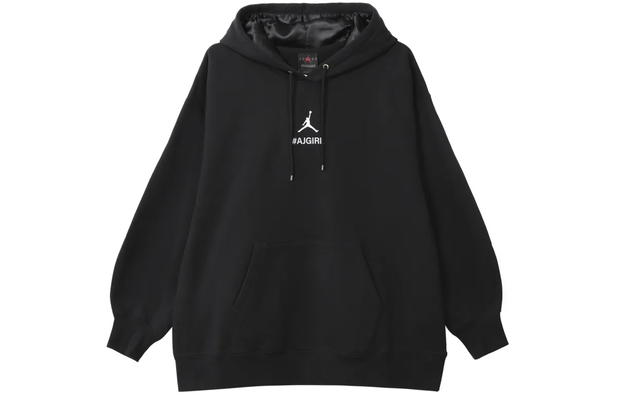 Jordan AS W AJ GIRL VERBIAGE HOODIE Sweatshirt Women's Black