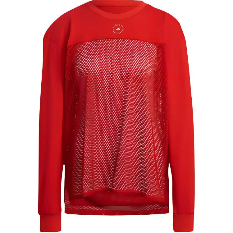 Adidas T-Shirts Women's Red Crew Neck