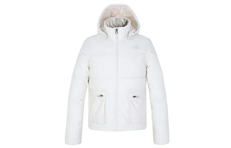 THE NORTH FACE Down Jackets Women's White Detachable Hood Moderate Other