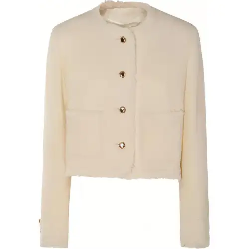 Miu Miu single-breasted tweed jacket