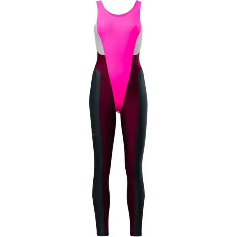 Reebok Colourblock Training Unitard Jumpsuit Women's Fuchsia