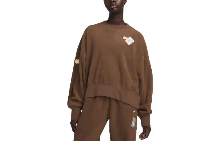 Nike Naomi Osaka Phoenix Fleece Sweatshirt Women's Light Brown