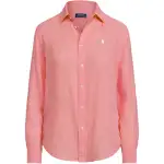 Polo Ralph Lauren Fuchsia shirt, logo embroidery service