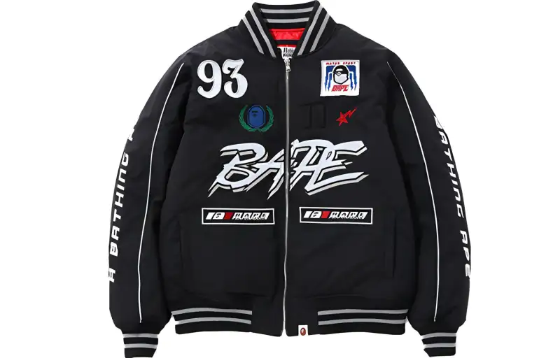 A BATHING APE Down Jacket Women's Black