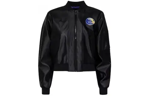 Jordan X Paris Saint Germain Women's Bomber Jacket Black/Psychic Purple