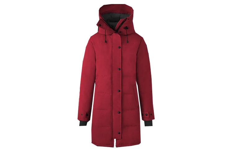 Женский пуховик Canada Goose Shelburne (красный)