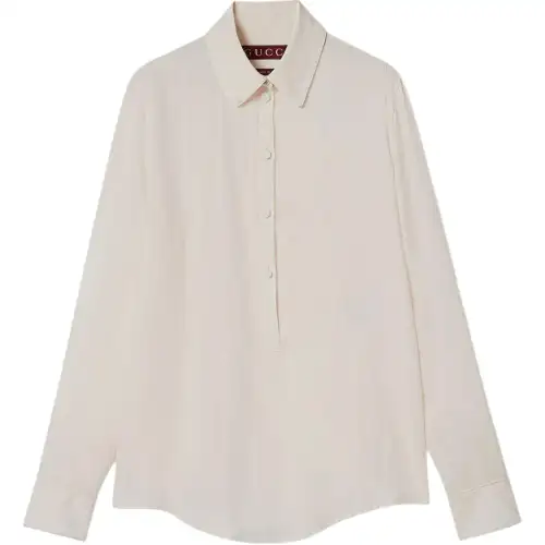 GUCCI Silk Jacquard Shirt