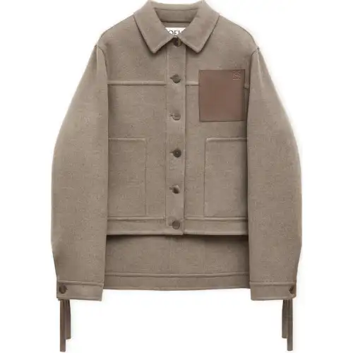 LOEWE Jackets & Coats Women's Taupe