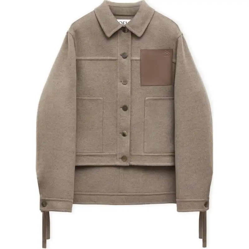 LOEWE Jackets & Coats Women's Taupe