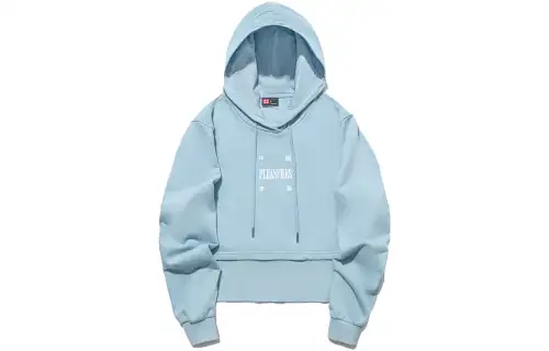 Li Ning x PLEASURES Sweatshirt Women's Forget Me Not Blue