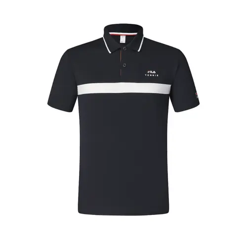 FILA Tennis Polo Shirt Men's Royal Blue