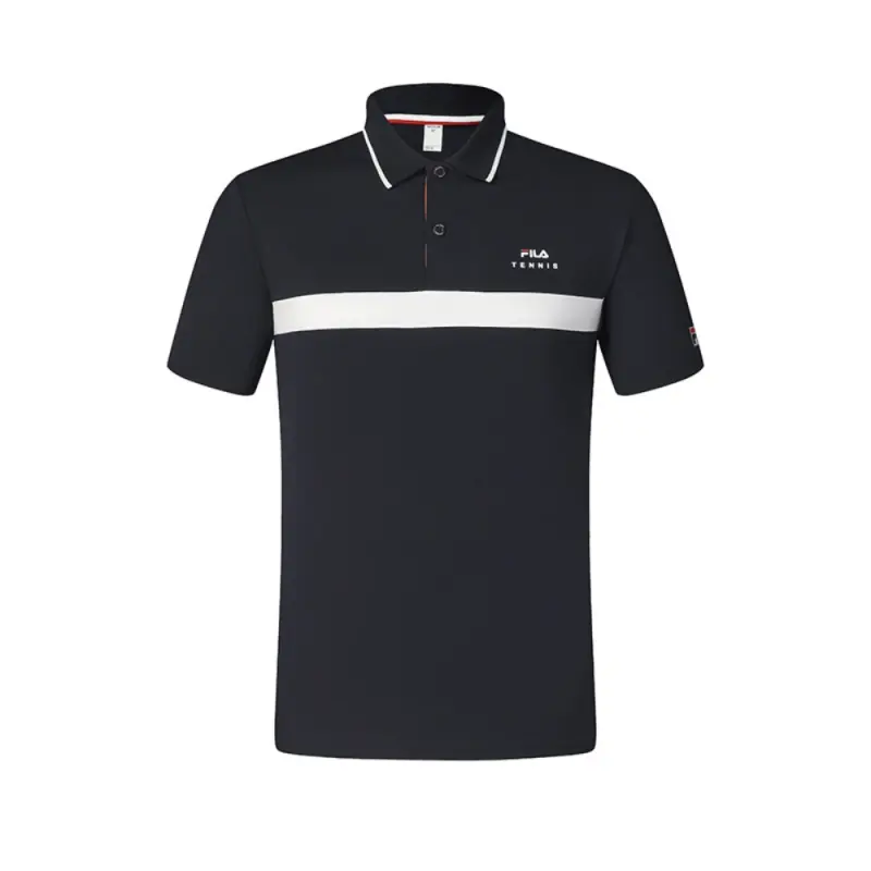 FILA Tennis Polo Shirt Men's Royal Blue