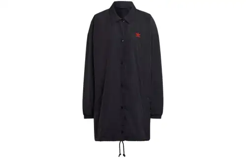 Adidas Originals Jackets Women's Black Lapel Moderate Other