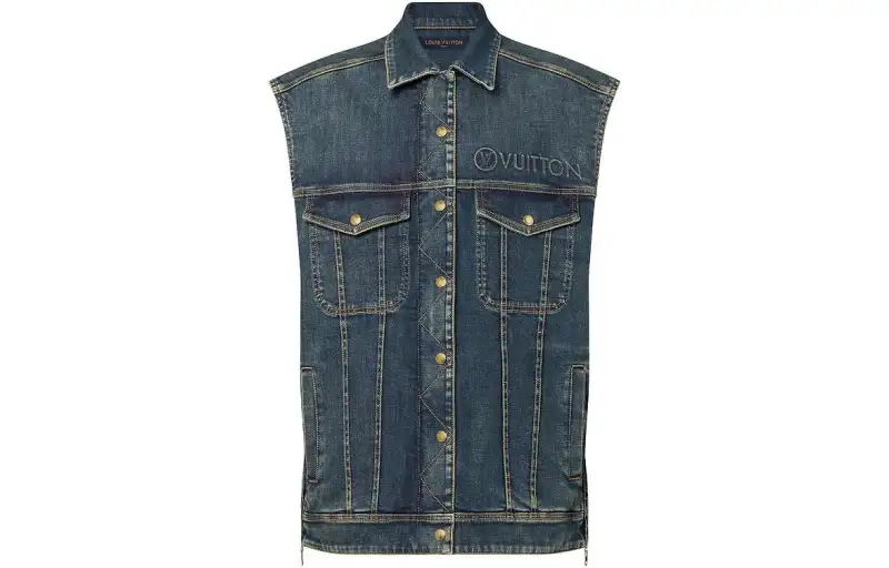 LOUIS VUITTON Jacket Women's Navy Blue