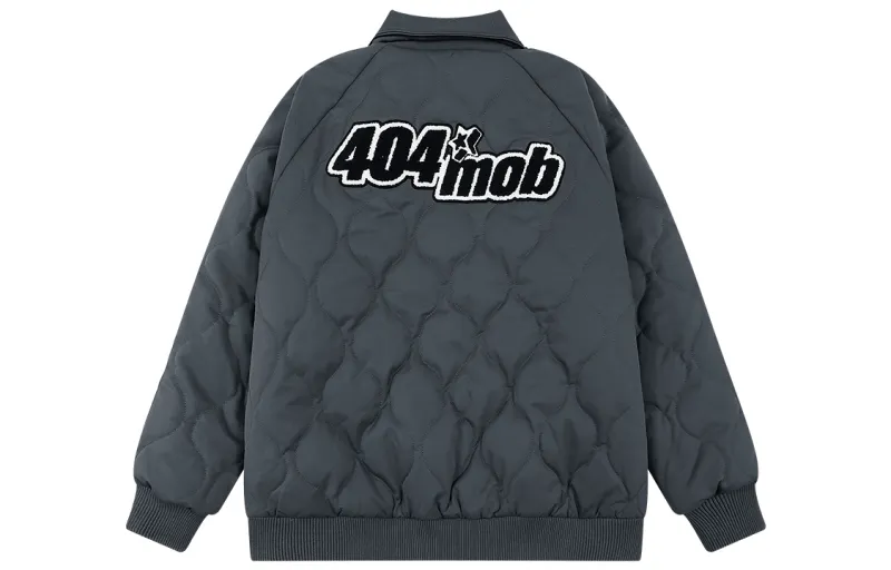 404MOB GANG Jackets & Coats Women's Dark Gray