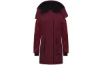 Canada Goose Elwin Down Jacket Women's Burgundy