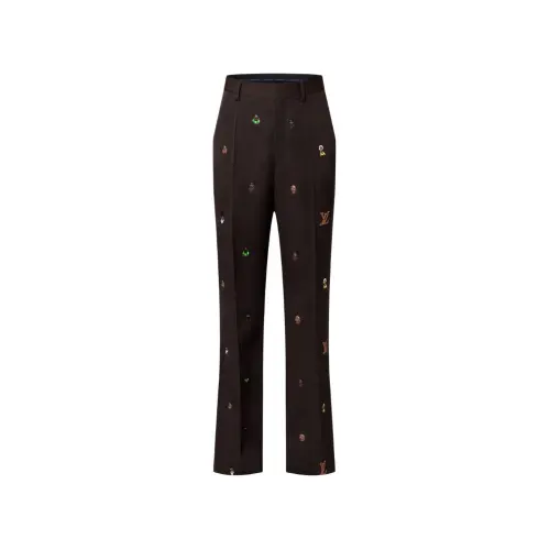 LOUIS VUITTON Embroidered Classic Flared Pants Henry Taylor