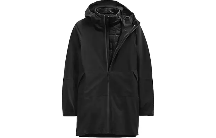 THE NORTH FACE Down Jackets Women's Black Hooded Moderate Other