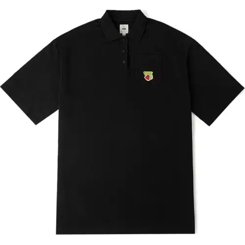 Vans Polo Shirts Women's Black Polo Collar Moderate Other