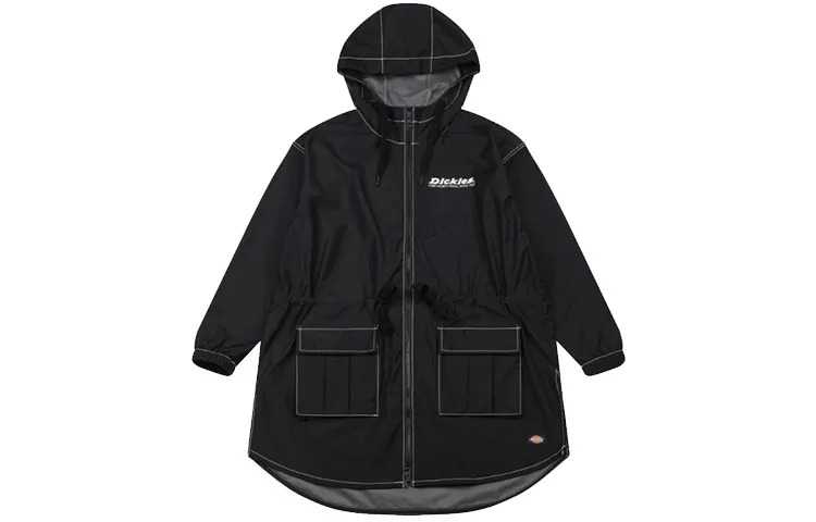 Dickies Jackets Women's Black Hooded Moderate Other