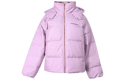 Converse Down Jackets Women's Purple Hooded Moderate Other