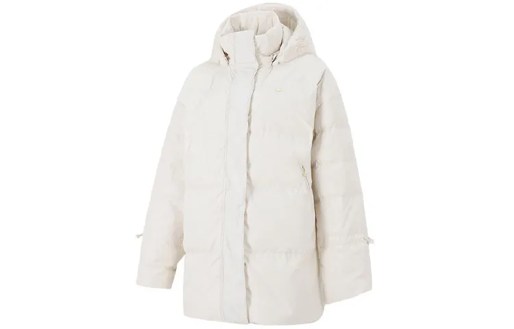 Adidas Originals Trefoil Down Jacket Winter Women's Ecru