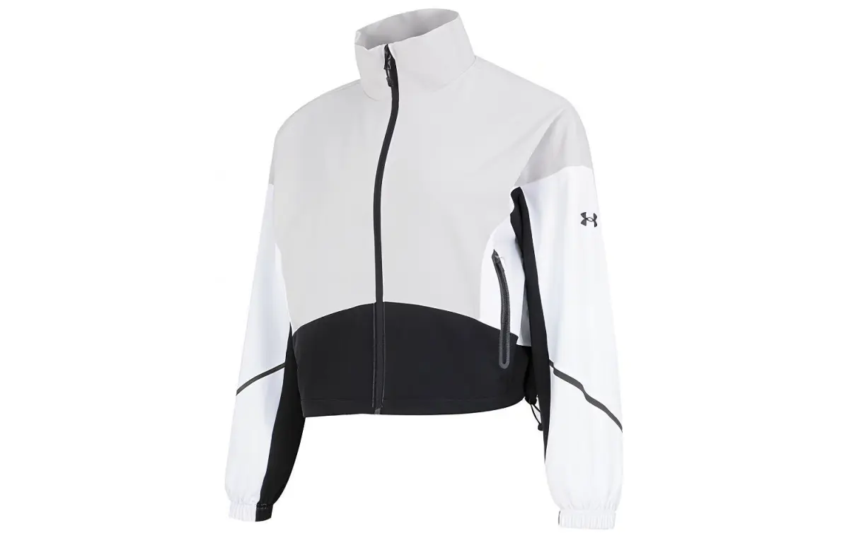 Under Armour Unstoppable Jackets Women's White Stand Collar Moderate Other