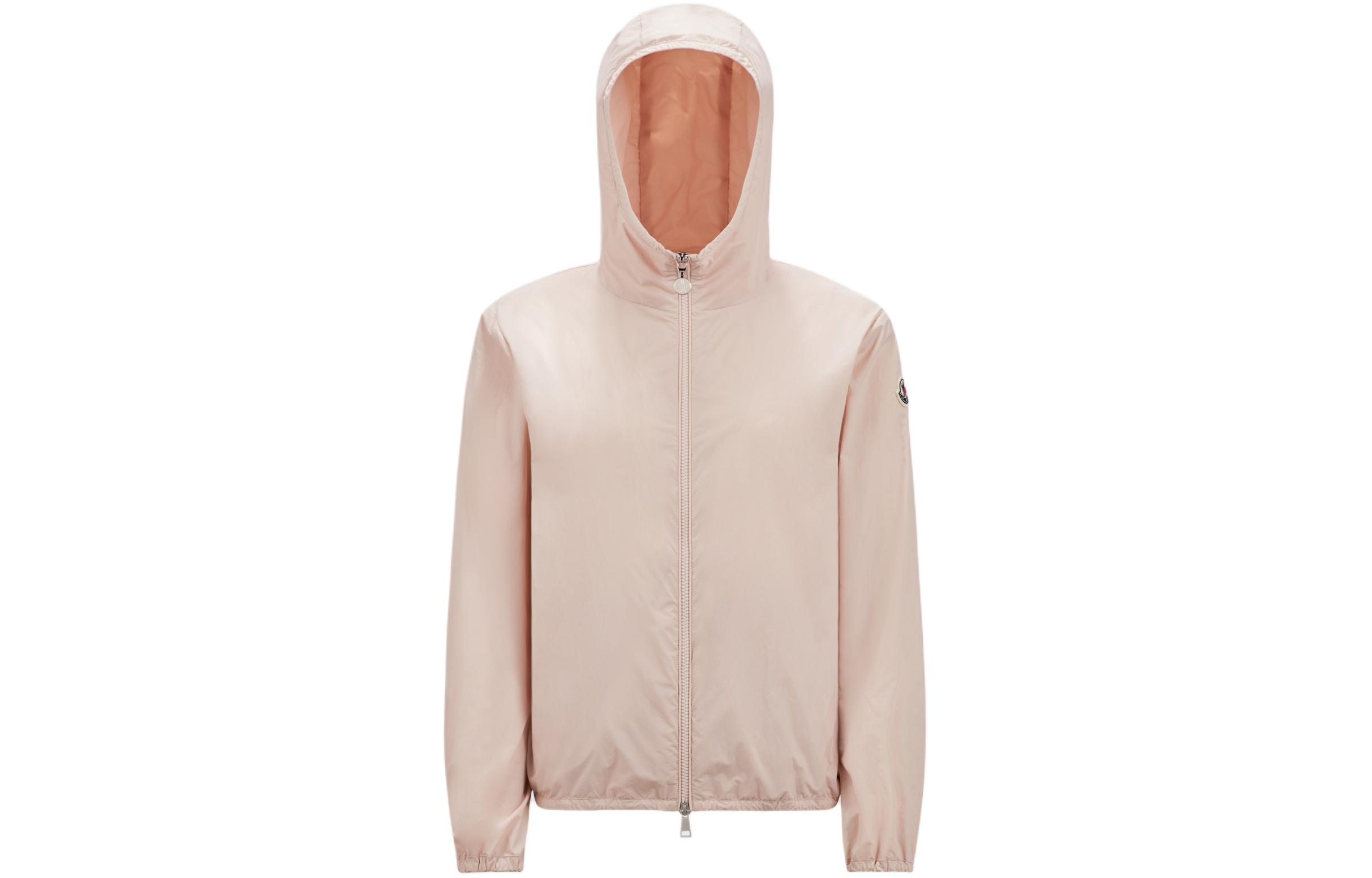 Женская куртка Moncler Fegeo (светло-розовая)