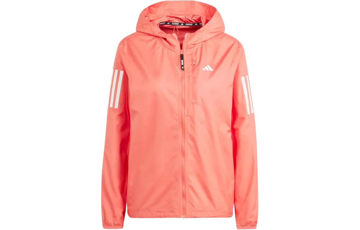 Adidas Own The Run Jacket Jackets & Coats Women's Light Scarlet