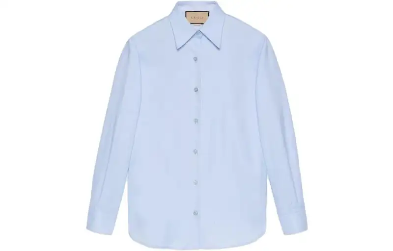 GUCCI Interlocking G Collared Button-Up Shirt