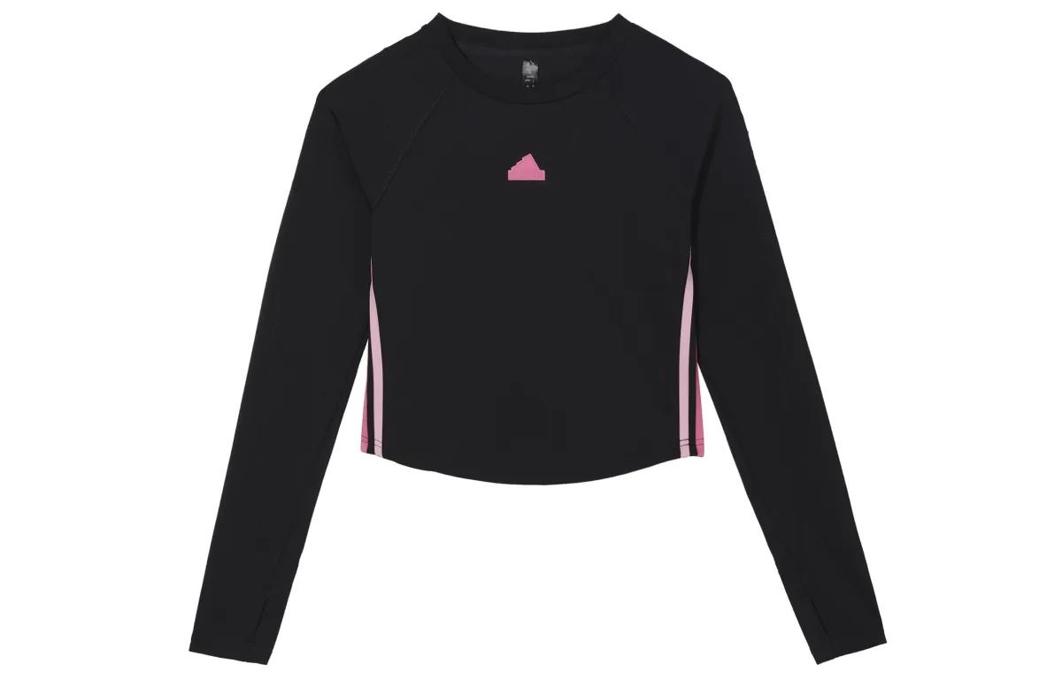 Adidas Dance Raglan Sleeve T Shirt Women's Black