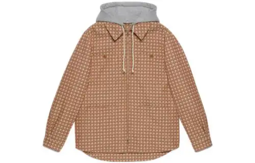 GUCCI Hooded Shirt Jacket