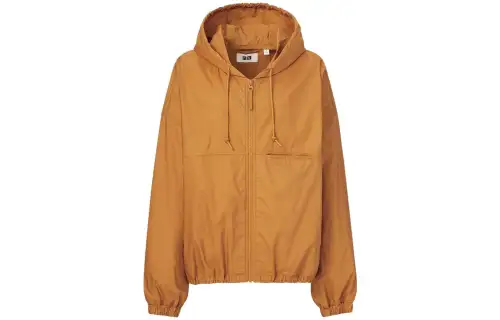 UNIQLO SS22 Loose Fit Jacket Women's Orange Brown