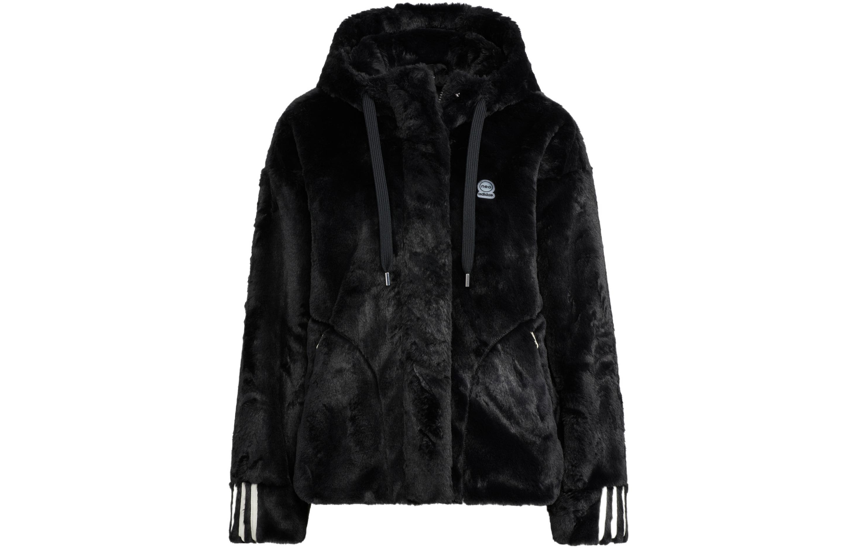 Женская куртка adidas neo W Winter Fur (черная)