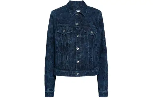 OFF-WHITE Tattoo Embroidered Denim Jacket