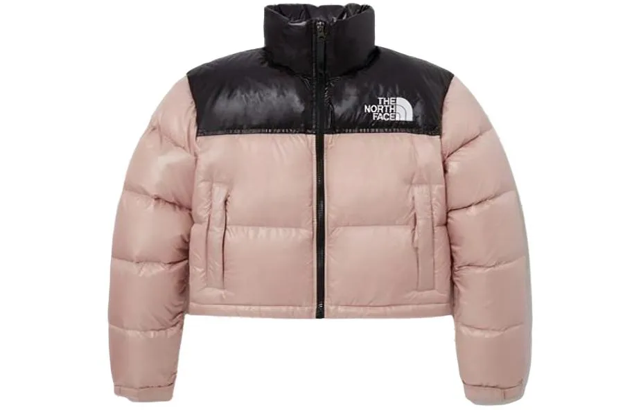 THE NORTH FACE W'S Nuptse Short Jacket Pastel Pink Korea Version