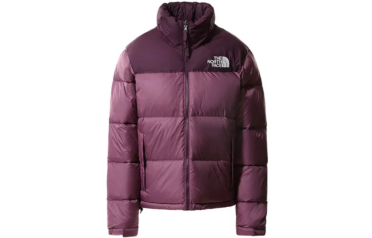 THE NORTH FACE Women'ss 1996 Retro Nuptse 700 Fill Packable Jacket Pikes Purple Blackberry Wine
