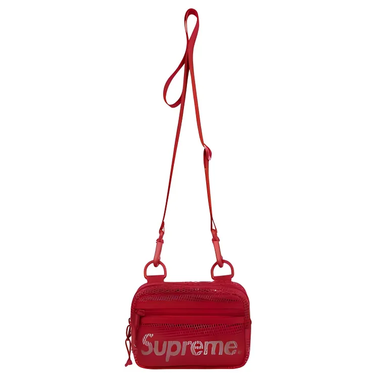 Supreme Nylon Shoulder Bag, Crossbody Bag Regular Unisex Red