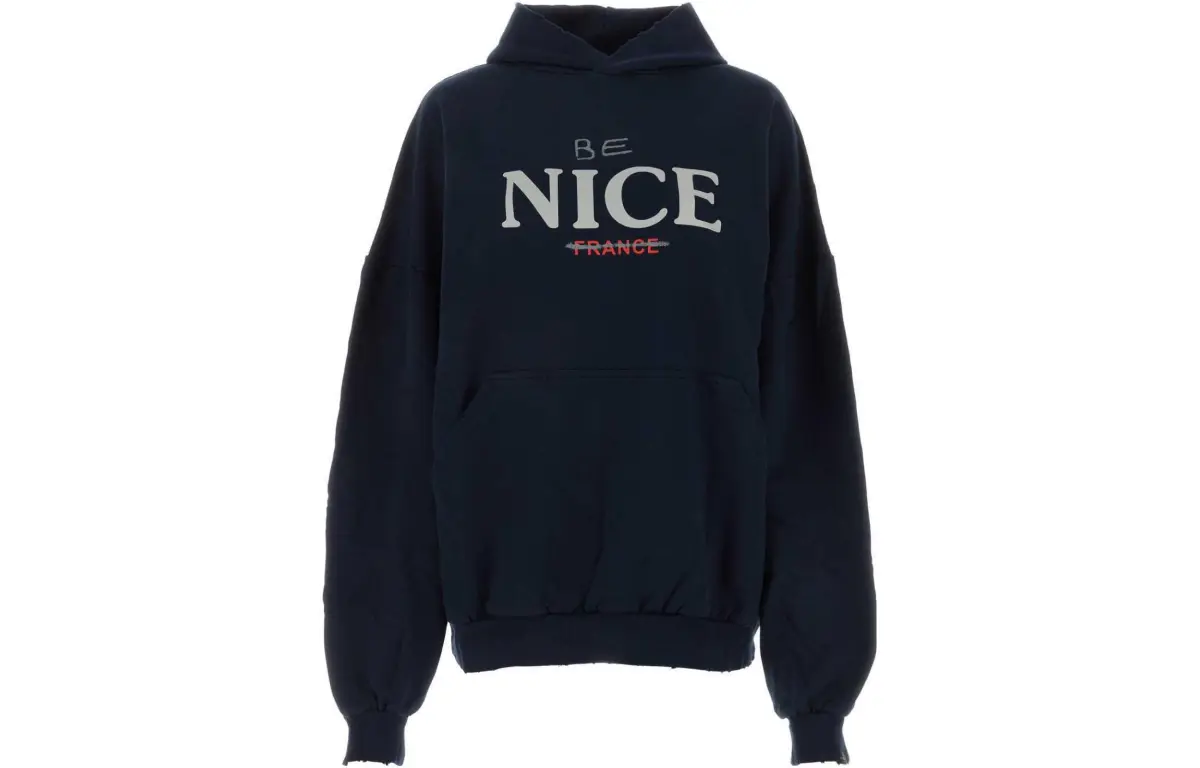Balenciaga Sweatshirt Women's Dark Blue