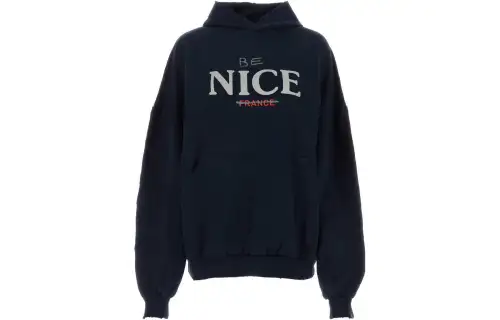 Balenciaga Sweatshirt Women's Dark Blue