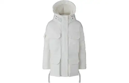 Canada Goose Expedition Collection FW22 Down Jacket Parka Coat, Winter Women's Beige Gray