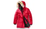 Canada Goose Victoria Series Down Jacket Winter Women's Red