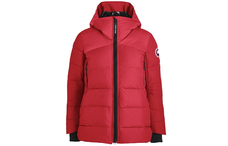 Женская куртка Canada Goose HyBridge (красная)