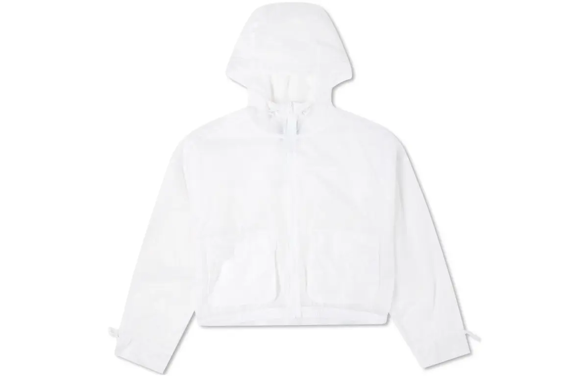 Converse Jackets Women's White Hooded Thin Other