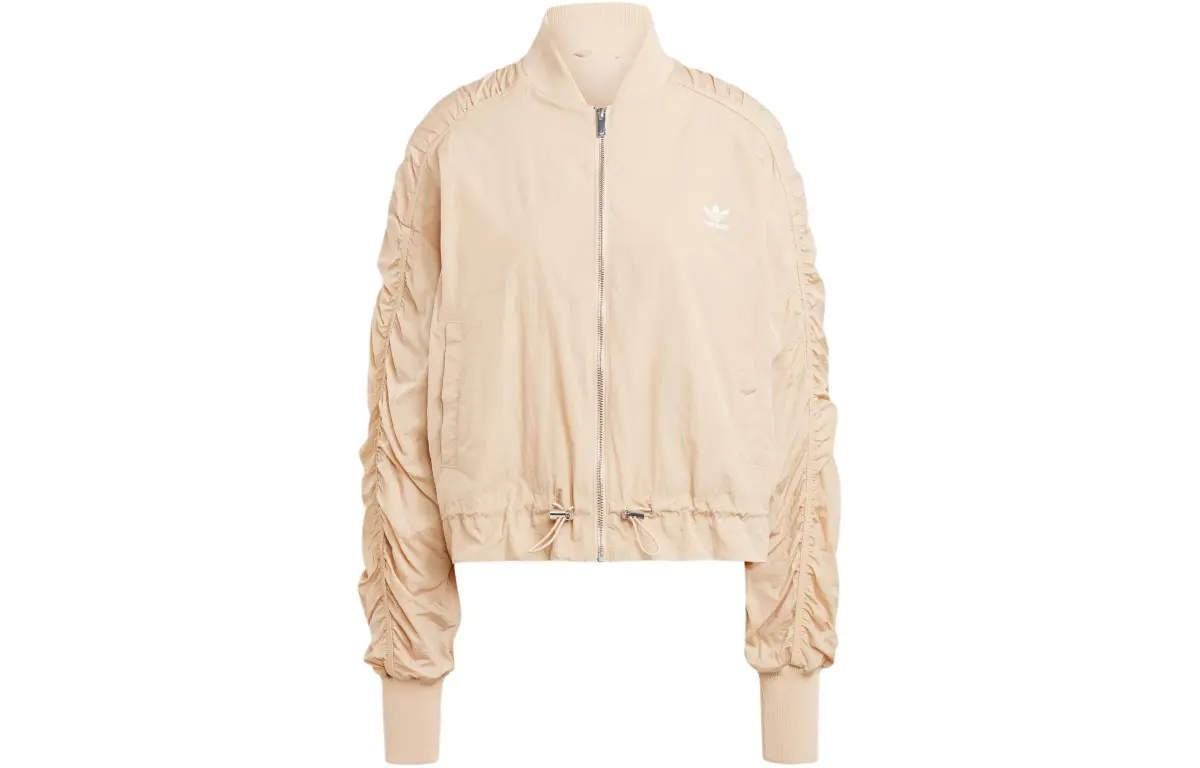 adidas originals Lightweight Bomber Jacket Beige