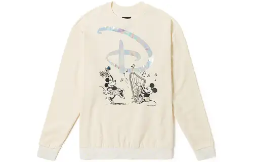Vans X Disney Sweatshirts Women's Vintage White Crew Neck Moderate Other