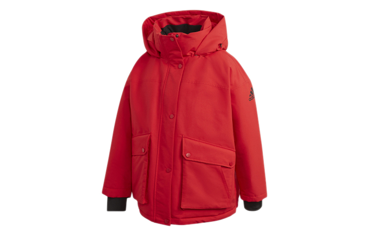 Женская куртка adidas Outdoor Down Jacket (алая) — фото 1