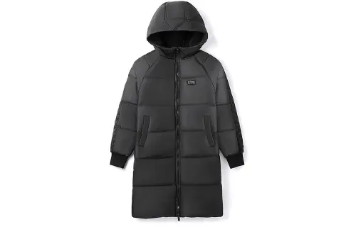 Vans Down Jackets Women's Black Hooded Moderate Other
